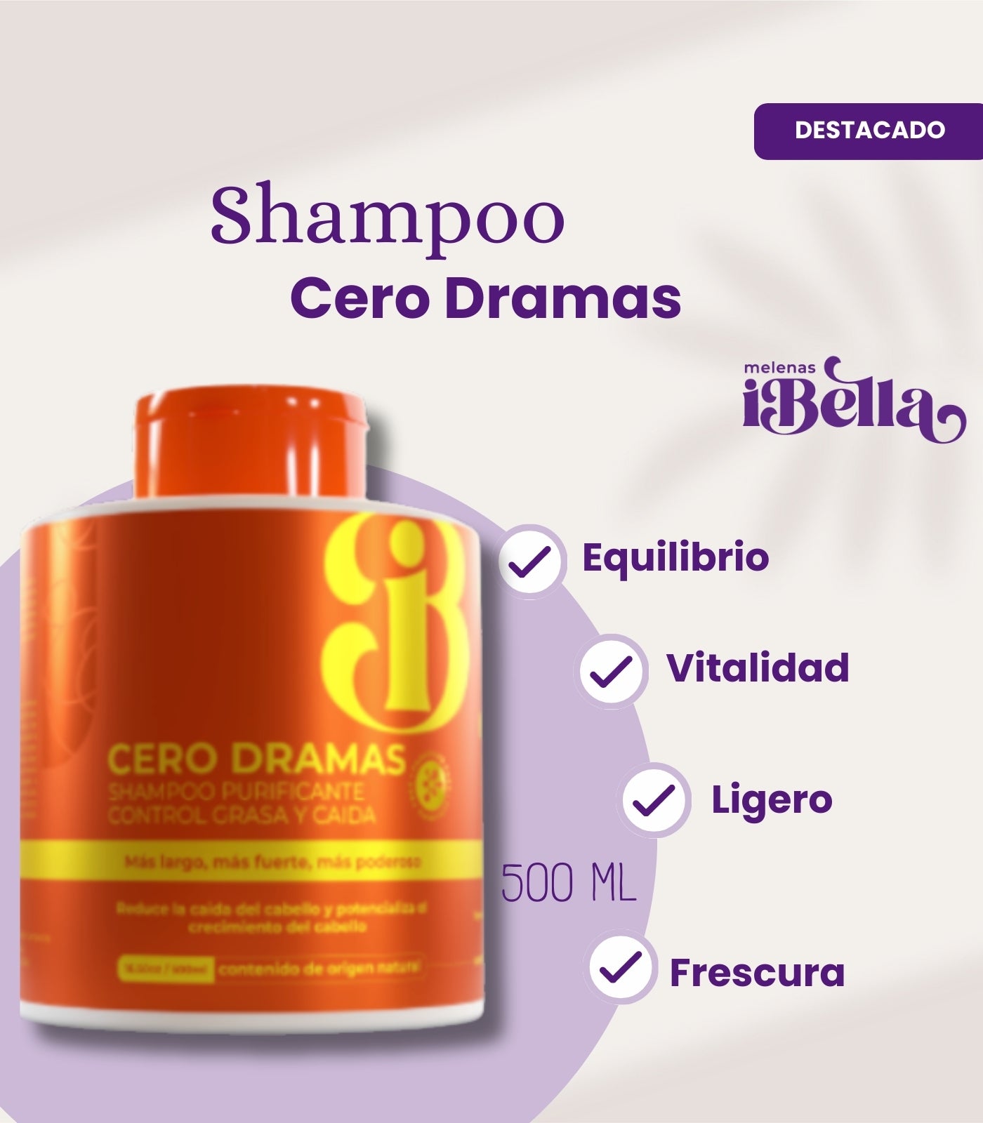 Shampoo Cero Dramas