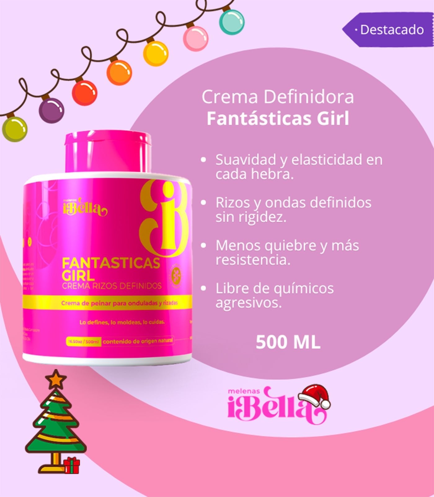 Crema Definidora Fantásticas Girls - Melenasibella