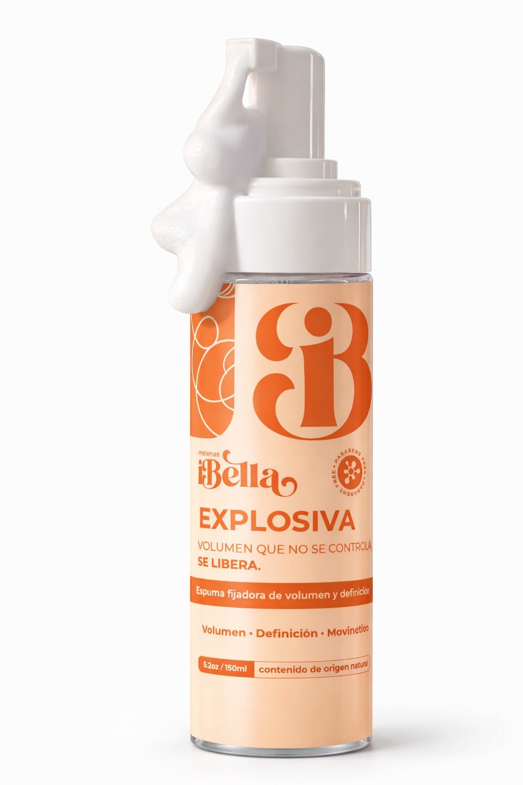 Explosiva Espuma Capilar 150 ml - Melenasibella