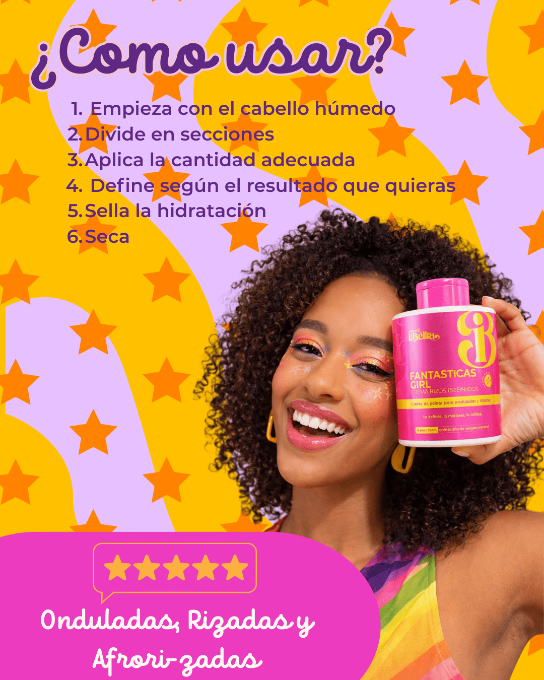 Fantásticas Girls Crema Definidora 500 ml - Melenasibella