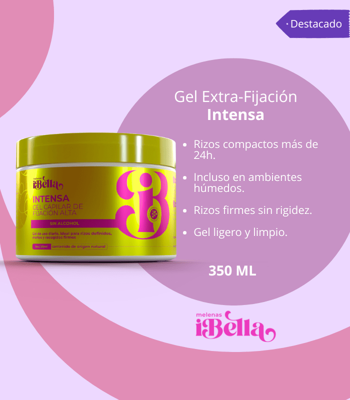 Gel Intensa Extra Fijación - Melenasibella