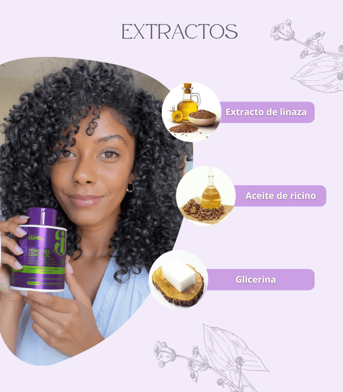 Gel Natural Tengo El Control - Melenasibella