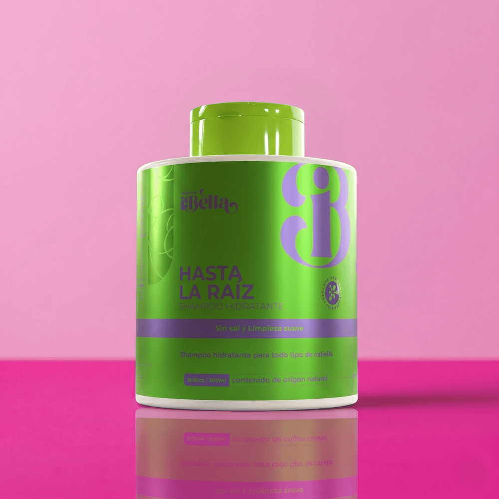 Hasta la Raíz Shampoo Hidratante 500 ml