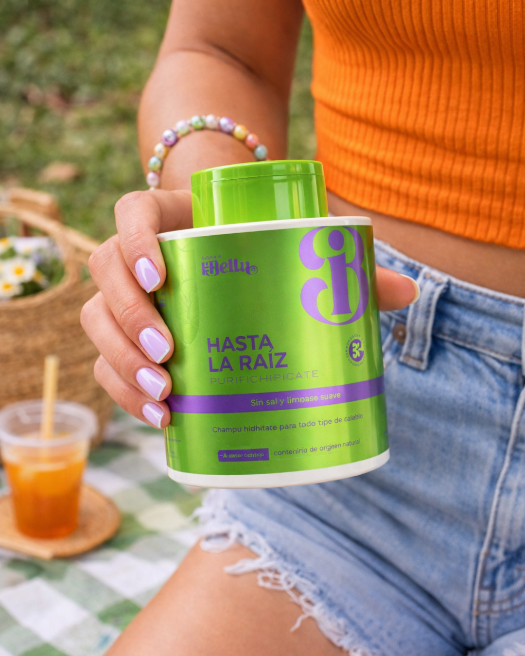 Hasta la Raíz Shampoo Hidratante 500 ml - Melenasibella