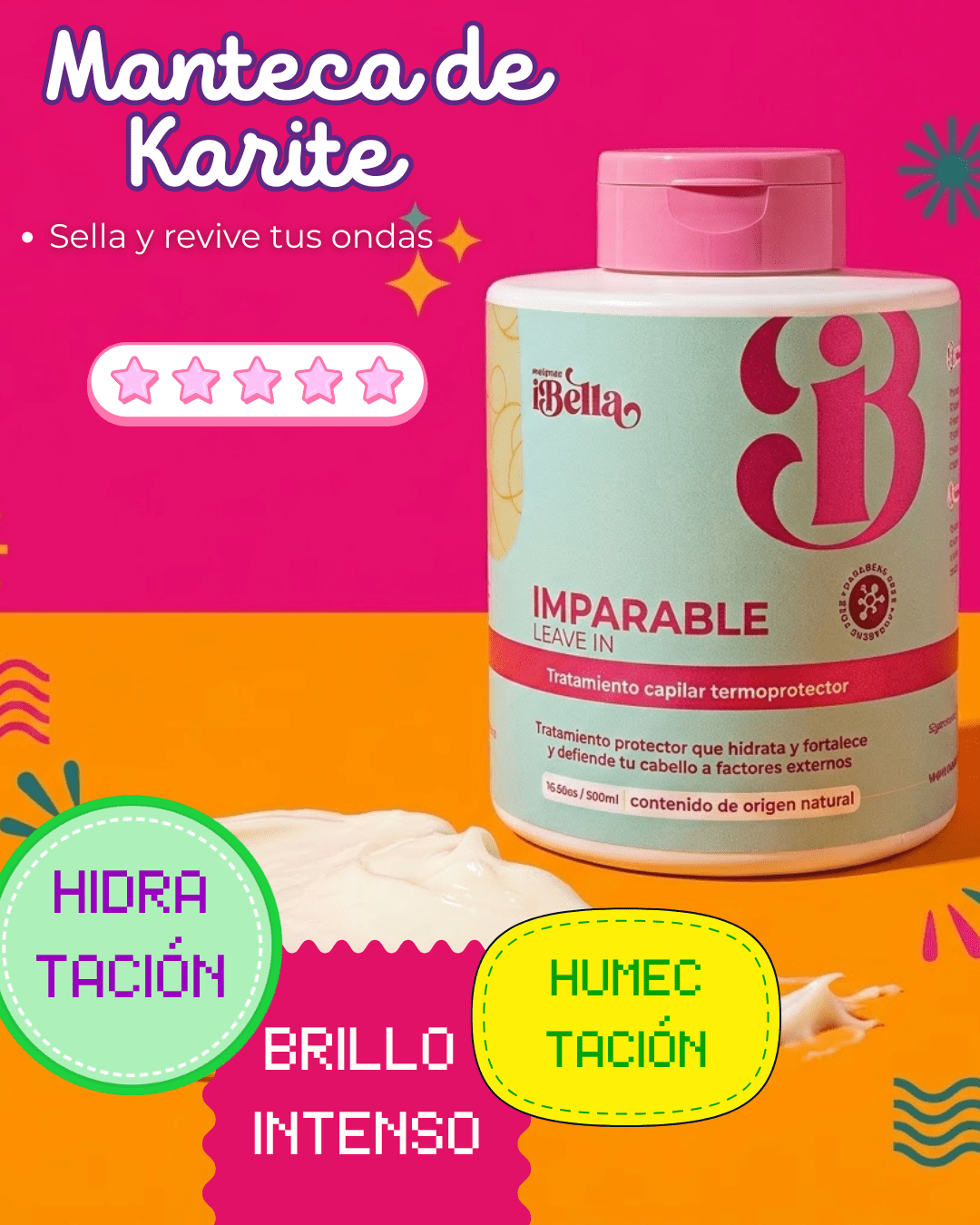 Imparable Leave In 500 ml - Melenasibella