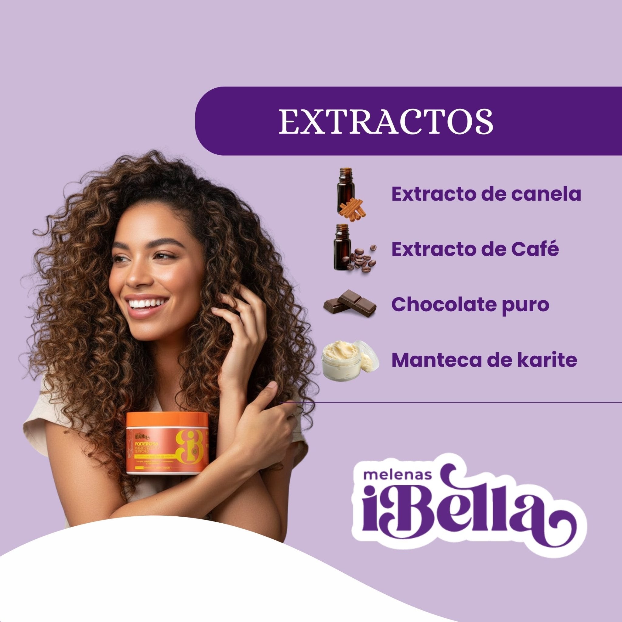 Poderosa Mascarilla Humectante - Melenasibella