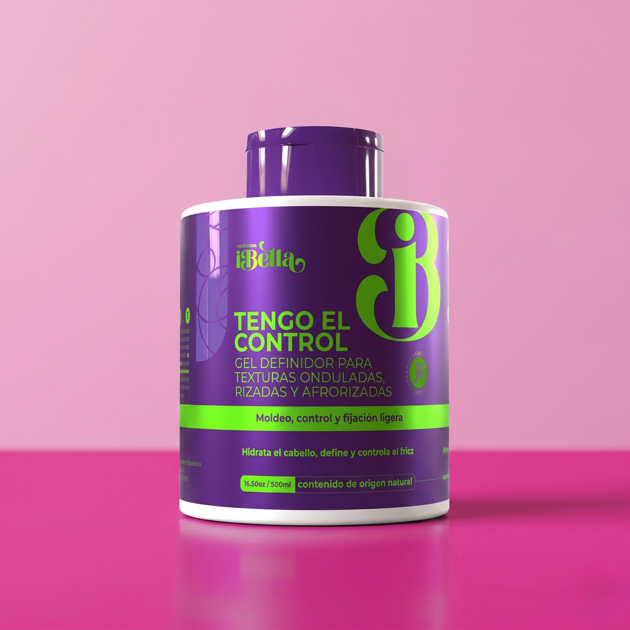 Tengo El Control Gel Fijación Media 500 ml - Melenasibella