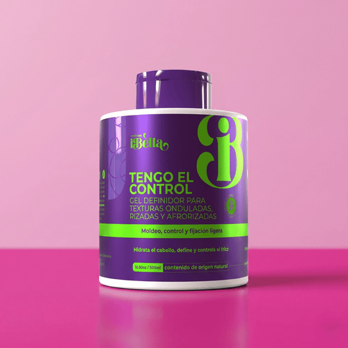 Tengo El Control Gel Fijación Media 500 ml - Melenasibella